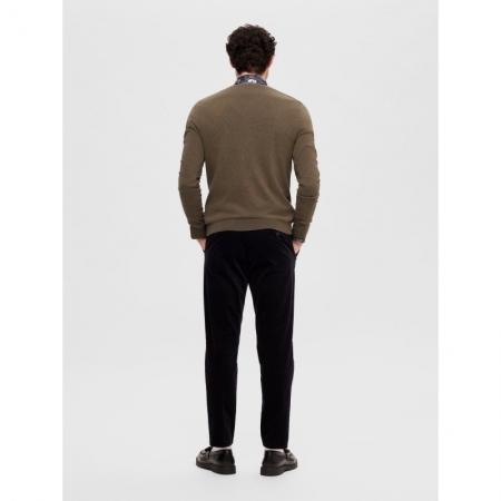 SLHBERG LS KNIT V-NECK NOOS 182031001 Ivy G