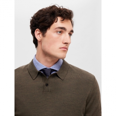 SLHTOWN MERINO COOLMAX KNIT PO 178191001 Fores