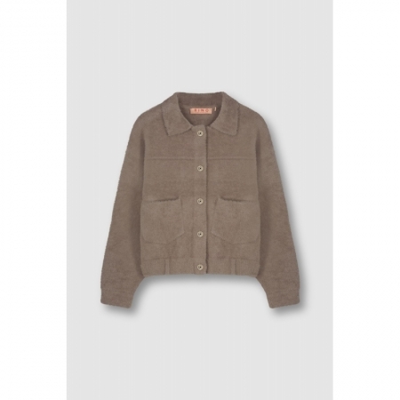 BOXY JACKET TAUPE
