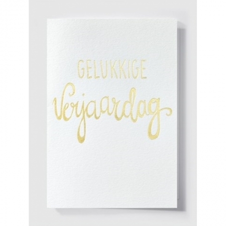 Gelukkige Verjaardag -