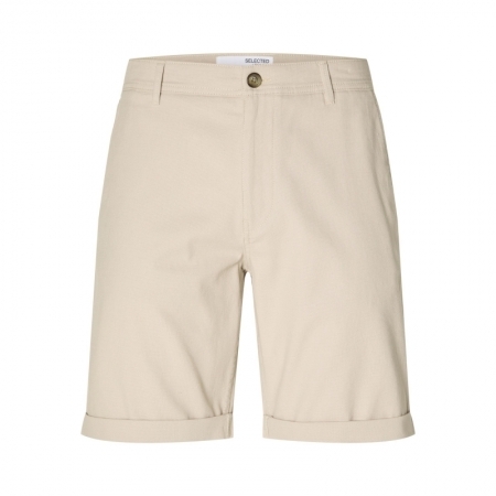 SLHSLIM-LUTON FLEX SHORTS 276277002 Pure