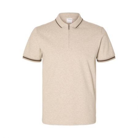 SLHSLIM-TOULOUSE DETAIL SS POL 276277001 Pure