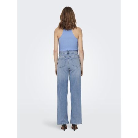 ONLMADISON BLUSH HW WIDE DNM C 177934 Light Bl