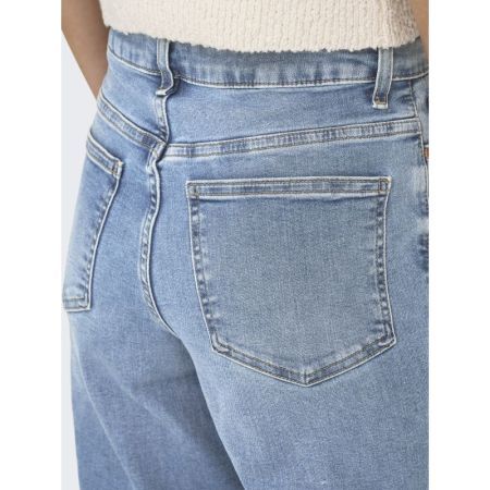 ONLMADISON BLUSH HW WIDE DNM C 177934 Light Bl