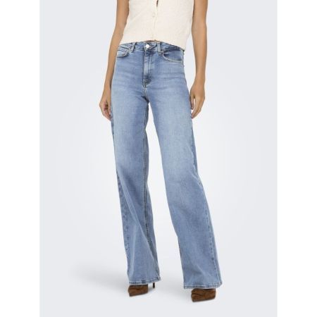 ONLMADISON BLUSH HW WIDE DNM C 177934 Light Bl