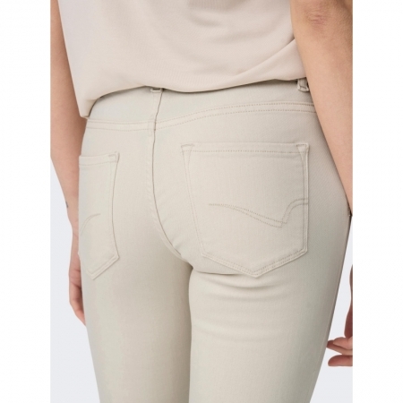 ONLALICIA REG STRT DNM DOT019 234755 Ecru