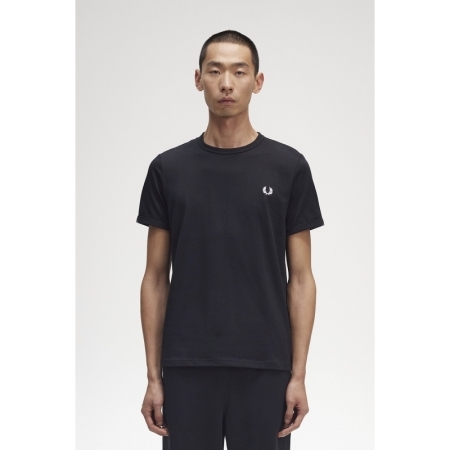 RINGER T-SHIRT 102 BLACK