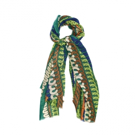 SCARF GREEN