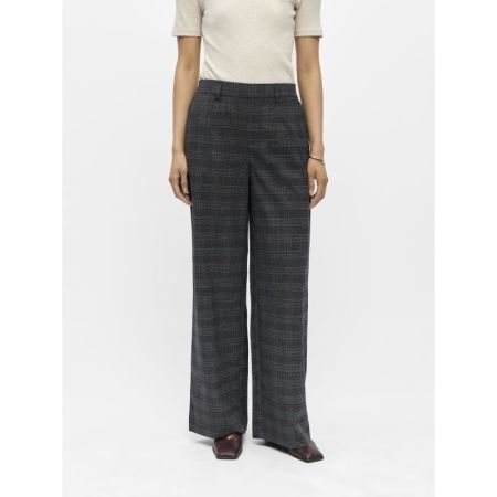 OBJLISA WIDE PANT AOP NOOS 179088048 Dark