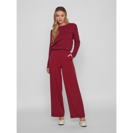 VIVARONE HW WIDE PANT - NOOS 292839 Beet Red