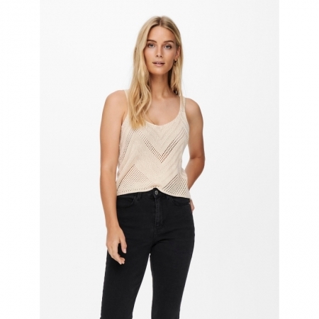 JDYSUN TANK TOP KNT NOOS 196705 Tapioca