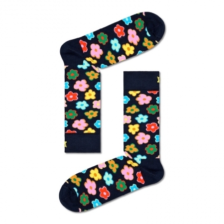 HS P000048 FLOWER SOCK MULTI