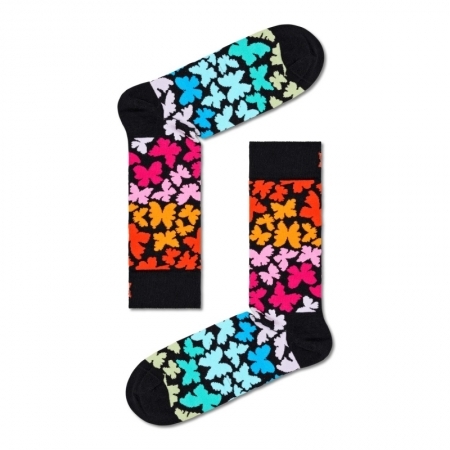 HS P000154 BUTTERFLY SOCK MULTI