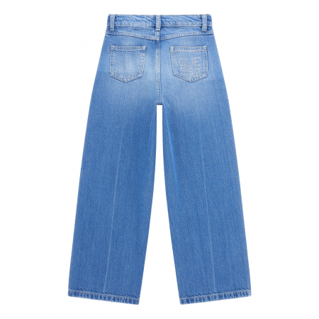 TENCEL DENIM 90S FIT PANTS DFUI INDIGO FLUID GIRLY W