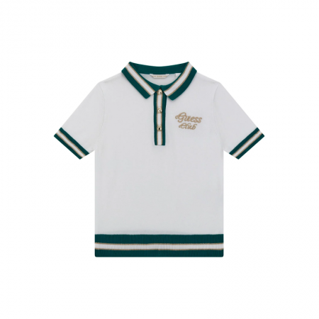 SS SWEATER POLO G011 PURE WHITE