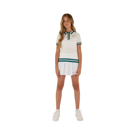 SS SWEATER POLO G011 PURE WHITE