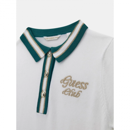 SS SWEATER POLO G011 PURE WHITE