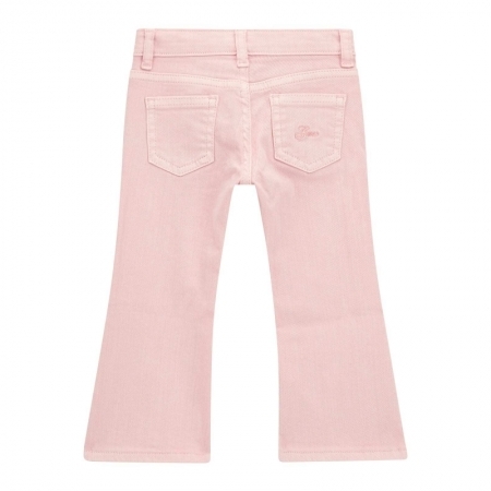 GMD STR BULL DENIM FLARE PANTS G6K9 BALLET PINK