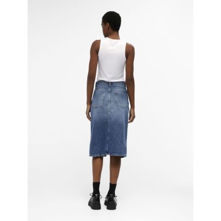 OBJHARLOW MIDI DENIM SKIRT NOO 179832 Medium B
