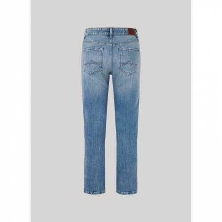 STRAIGHT JEANS HW LIGHT USED 000 INDIGO