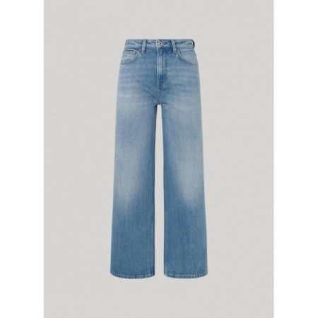 WIDE LEG JEANS UHW LIGHT USED 000 INDIGO