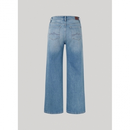 WIDE LEG JEANS UHW LIGHT USED 000 INDIGO