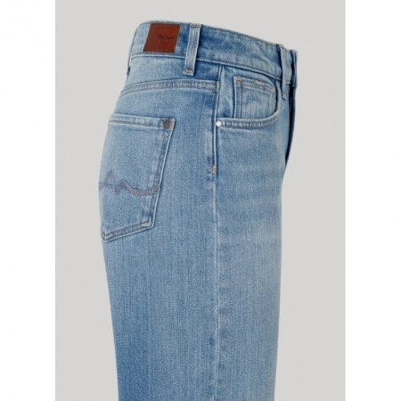 WIDE LEG JEANS UHW LIGHT USED 000 INDIGO