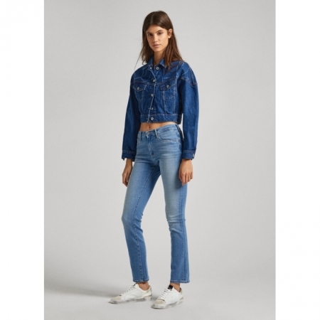 SLIM JEANS HW LIGHT USED 000 INDIGO