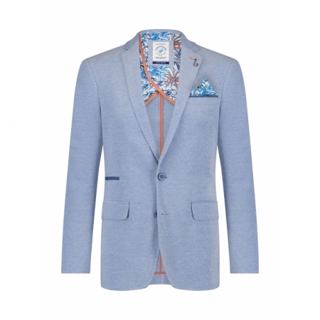 BLAZER PIQUE 610 LIGHT BLUE