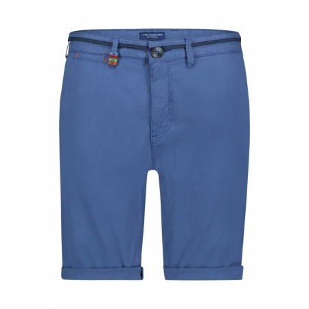 BERMUDA GARMENT DYE 608 JEANS BLUE