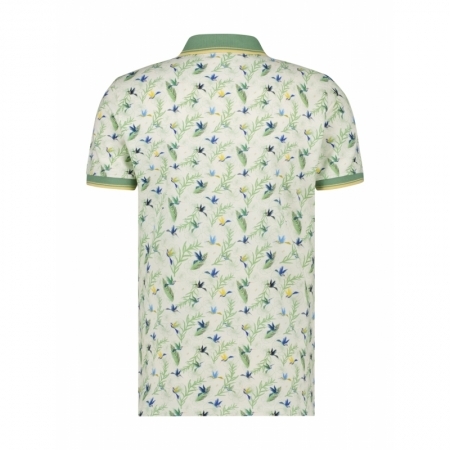 POLO HUMMINGBIRD FLORAL 101 OFF-WHITE