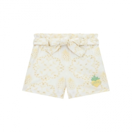 SANGALLO SHORTS F2E1 MIXED PINEAPPLE YELL