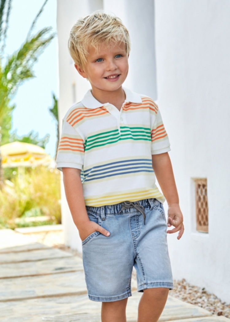 BERMUDA SOFT DENIM JOGGER 087 LIGHT
