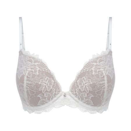 PUSH-UP PLUNGE LACE WHITE
