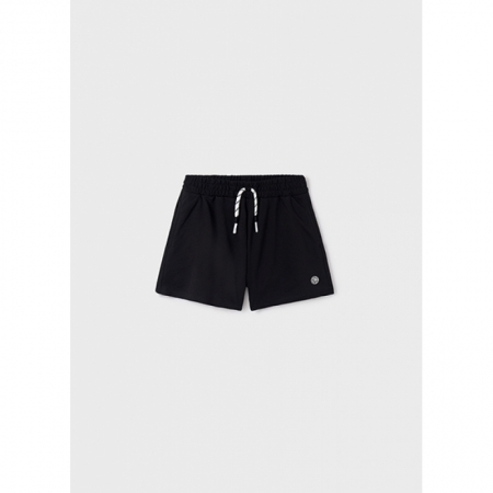 FLEECE SHORTS 055 BLACK