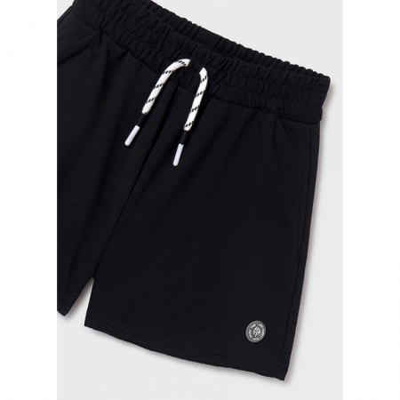 FLEECE SHORTS 055 BLACK