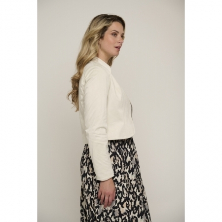 SHORT SLIM FIT JACKET BIRCH