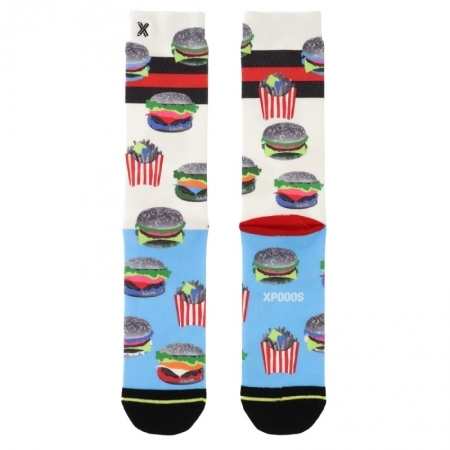 SOCKS BURGER LIFE 7000 ASS