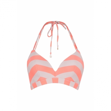 TRIANGLE PADDED BIKINISET 64 STREEP PRINT