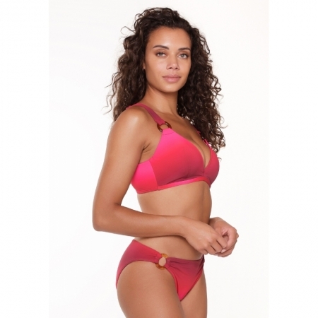 PADDED TRIANGLE BIKINI 150 ORCHID RED
