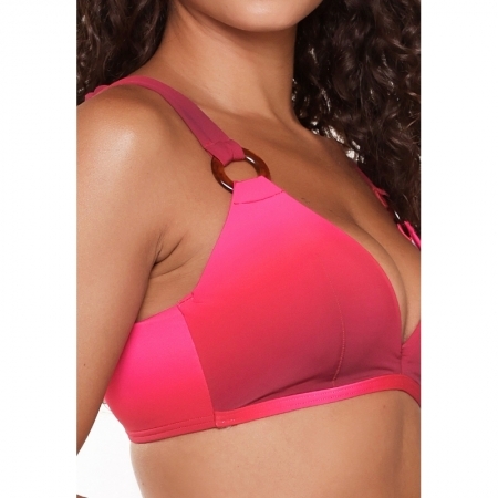 PADDED TRIANGLE BIKINI 150 ORCHID RED