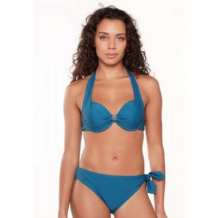 HALTERNECK BIKINISET 217 PETROL