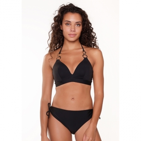 TRIANGLE PADDED BIKINISET 02 BLACK