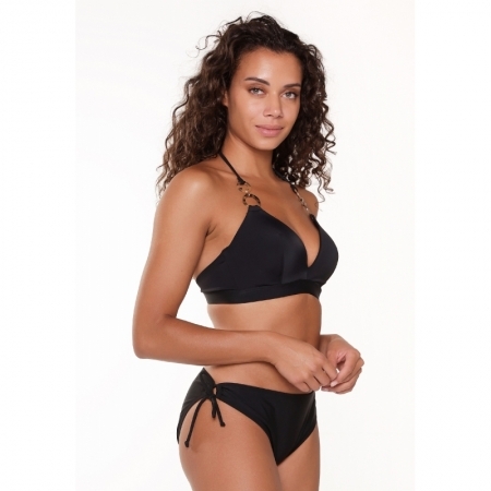 TRIANGLE PADDED BIKINISET 02 BLACK