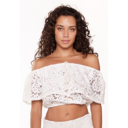 BEACH TOP 252 OFF WHITE