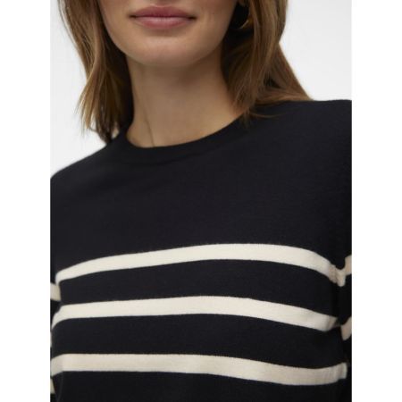 VMSABA PLAIN LS O-NECK PULLOVE 177868002 Black