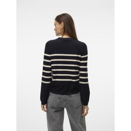 VMSABA PLAIN LS O-NECK PULLOVE 177868002 Black