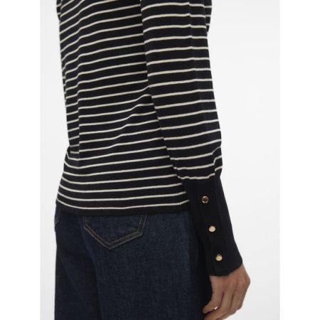 VMDORY LS O-NECK BUTTON PULLOV 177868002 Black