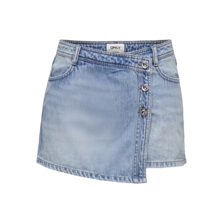ONLLESLY REG LB DNM SKORT BJ N 177934 Light Bl