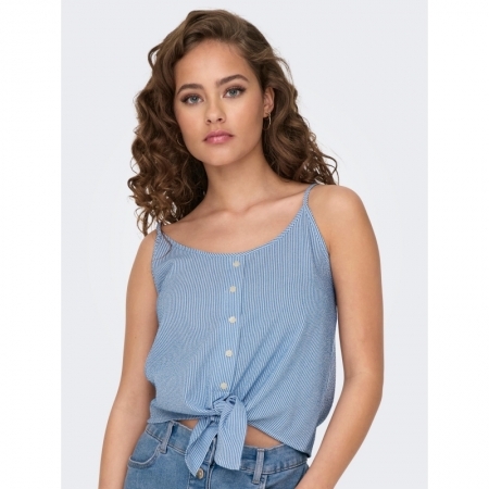 ONLLECEY SL KNOT SINGLET NOOS 177922002 Cloud